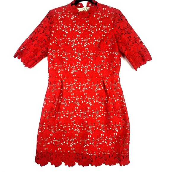 paul and joe sister lace dress Lace mid-length dress Paul & Joe Sister Black size 36 FR in Lace